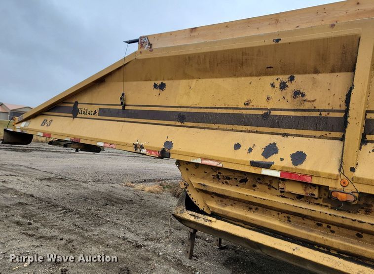 image for item JG9686 1996 Midland MG 40 Clam  bottom dump trailer