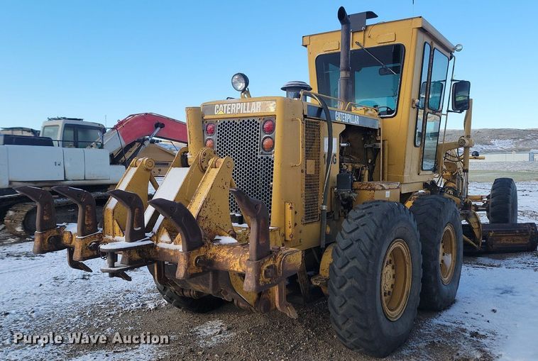 image for item JG9687 1992 Caterpillar 140G  motor grader