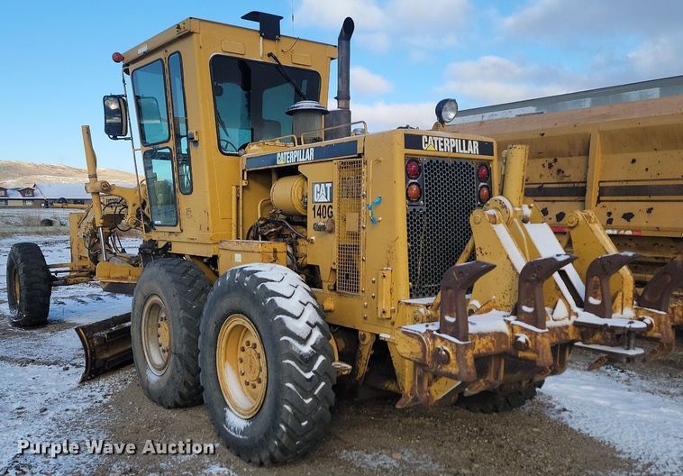 image for item JG9687 1992 Caterpillar 140G  motor grader