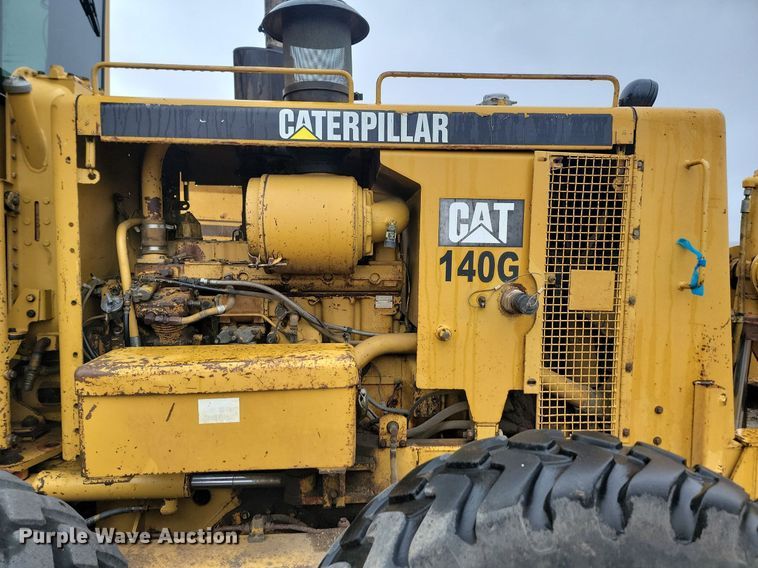 image for item JG9687 1992 Caterpillar 140G  motor grader