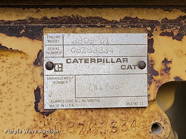 image for item JG9687 1992 Caterpillar 140G  motor grader