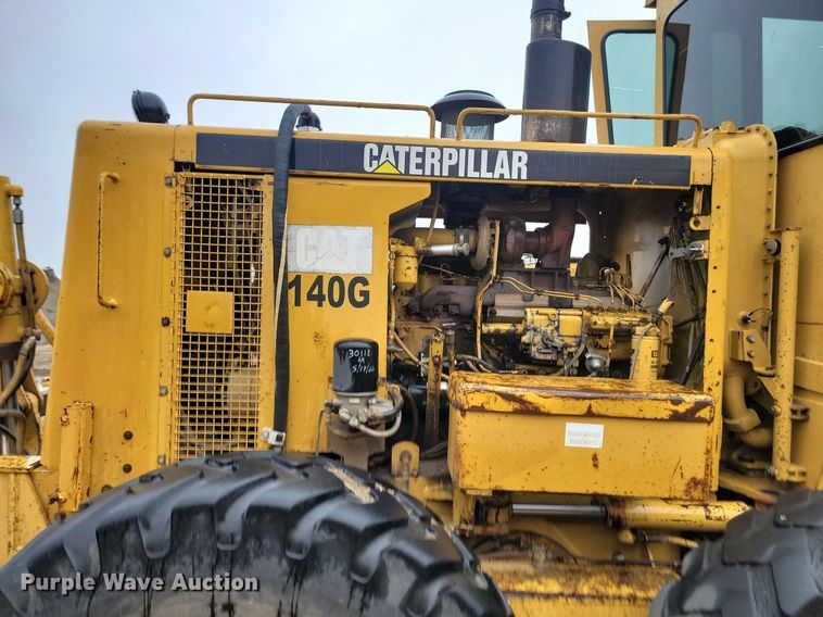 image for item JG9687 1992 Caterpillar 140G  motor grader