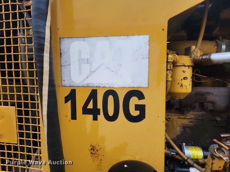 image for item JG9687 1992 Caterpillar 140G  motor grader