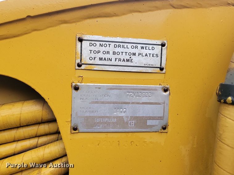 image for item JG9687 1992 Caterpillar 140G  motor grader