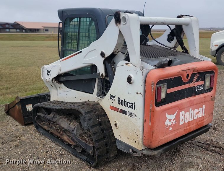 image for item JG9690 2016 Bobcat T590  skid steer loader