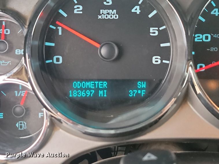 image for item JG9691 2010  Chevrolet Silverado 3500HD  Ext. Cab pickup truck