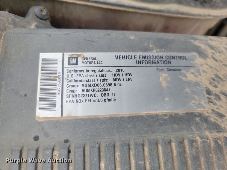 image for item JG9691 2010  Chevrolet Silverado 3500HD  Ext. Cab pickup truck