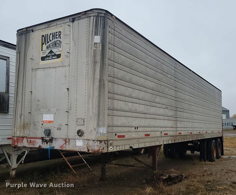 image for item JG9693 2004 Shop built  dry van trailer