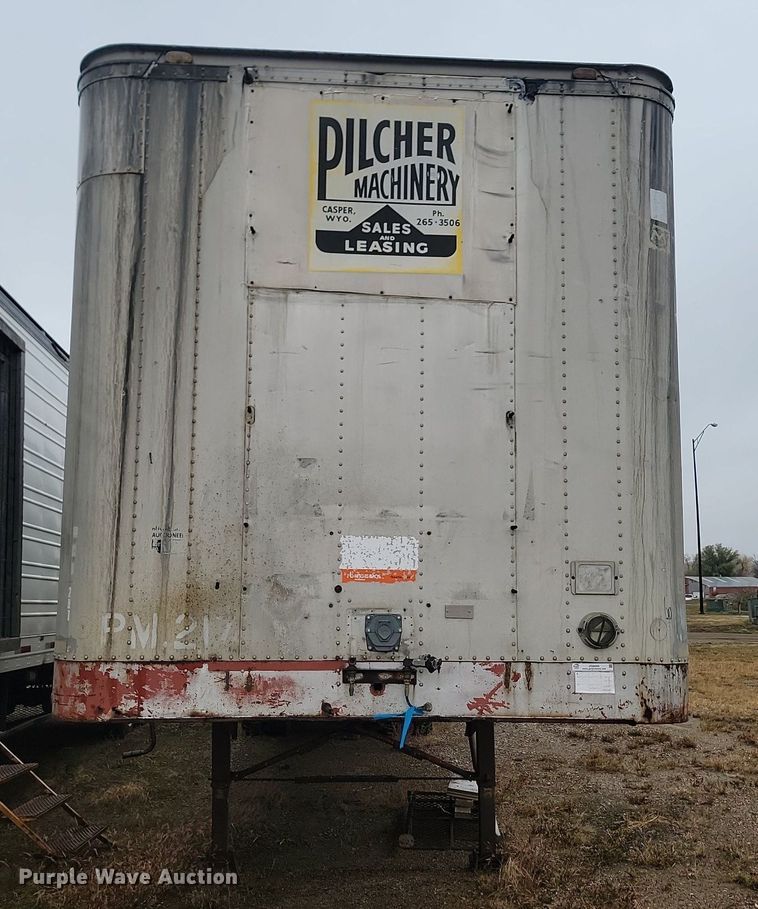 image for item JG9693 2004 Shop built  dry van trailer