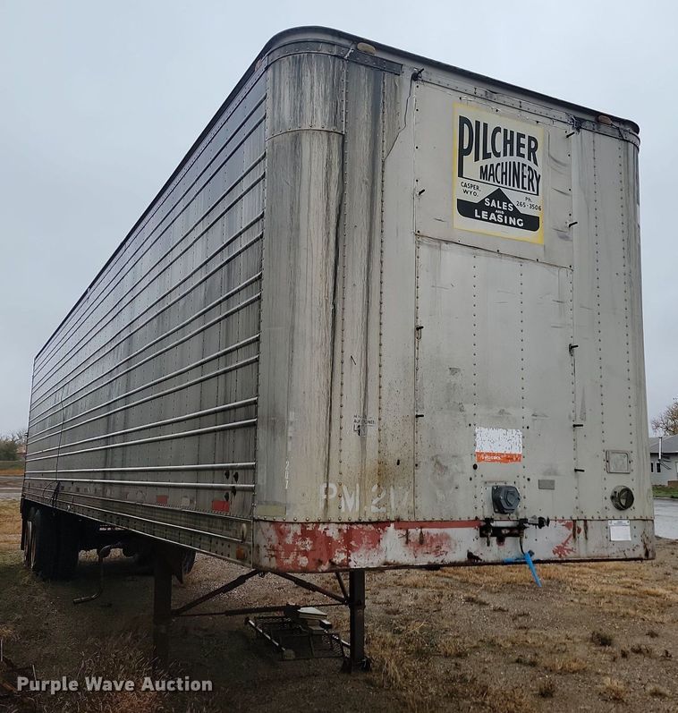 image for item JG9693 2004 Shop built  dry van trailer