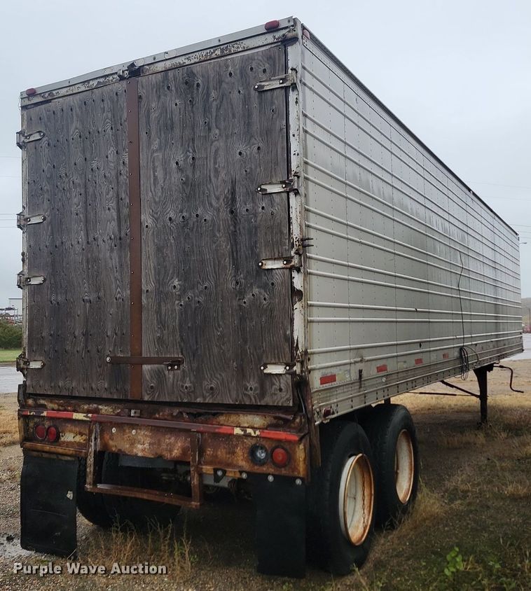 image for item JG9693 2004 Shop built  dry van trailer