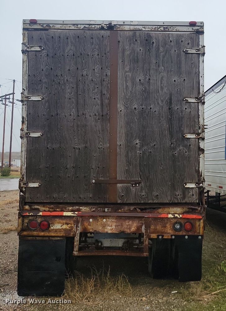 image for item JG9693 2004 Shop built  dry van trailer