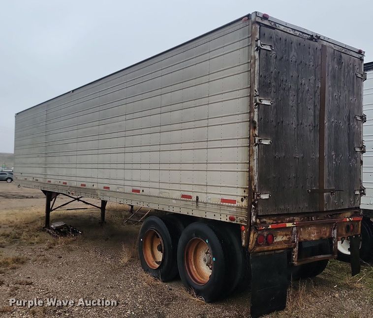 image for item JG9693 2004 Shop built  dry van trailer