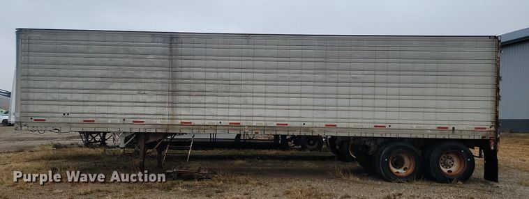 image for item JG9693 2004 Shop built  dry van trailer