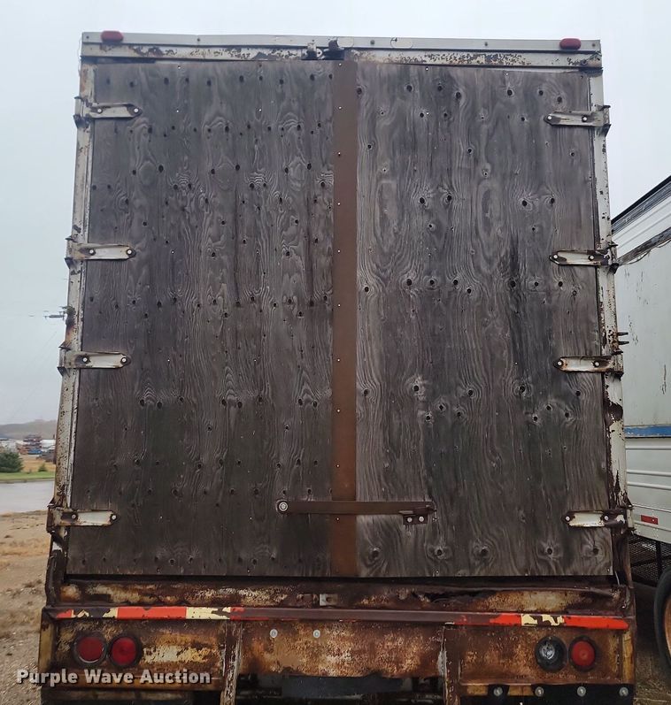 image for item JG9693 2004 Shop built  dry van trailer