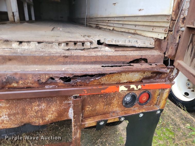 image for item JG9693 2004 Shop built  dry van trailer