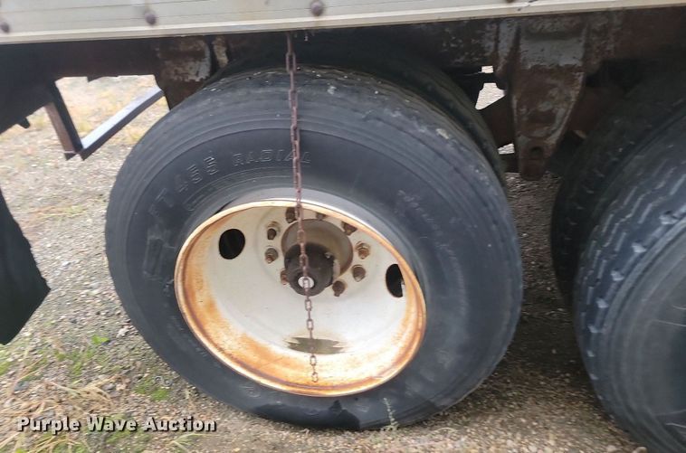 image for item JG9693 2004 Shop built  dry van trailer