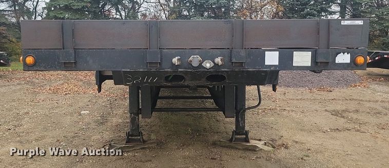 image for item JG9697 2003 Doonan 482DB14  drop deck trailer