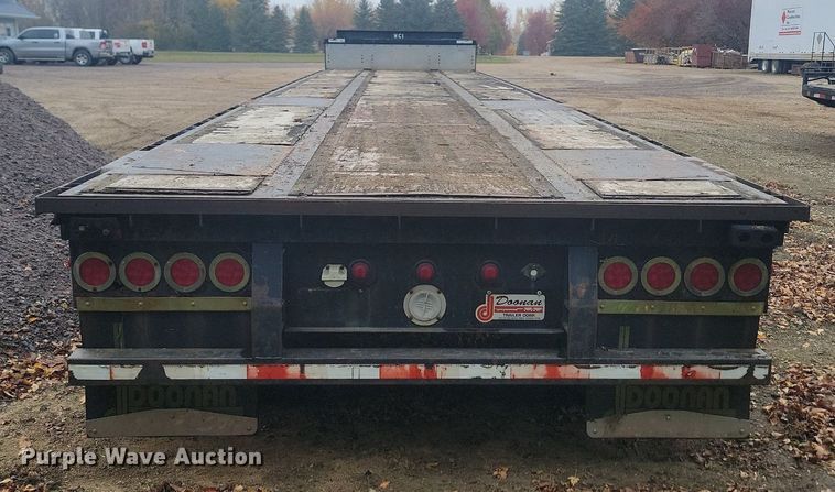 image for item JG9697 2003 Doonan 482DB14  drop deck trailer