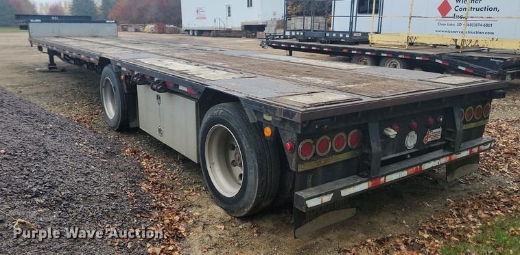 image for item JG9697 2003 Doonan 482DB14  drop deck trailer
