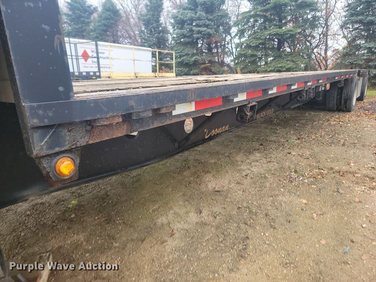 image for item JG9697 2003 Doonan 482DB14  drop deck trailer