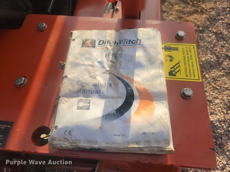 image for item JG9698 2018 Ditch Witch RT45  trencher