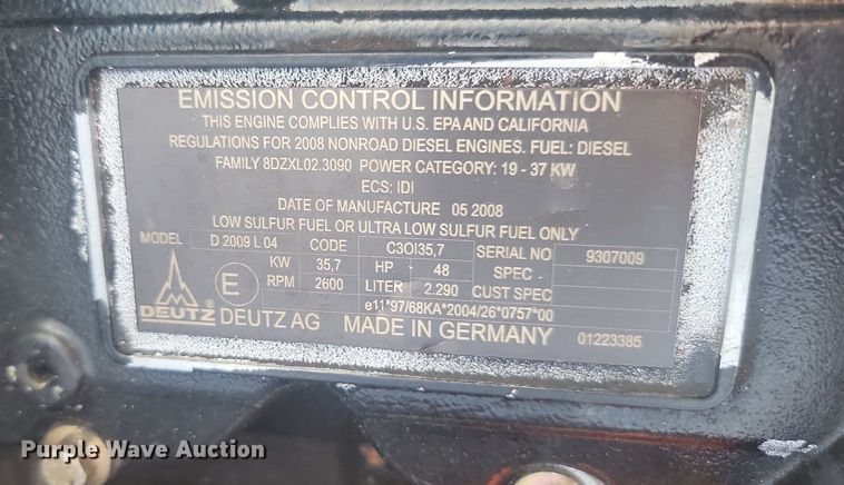 image for item JG9699 2013 Ditch Witch 410SX  trencher