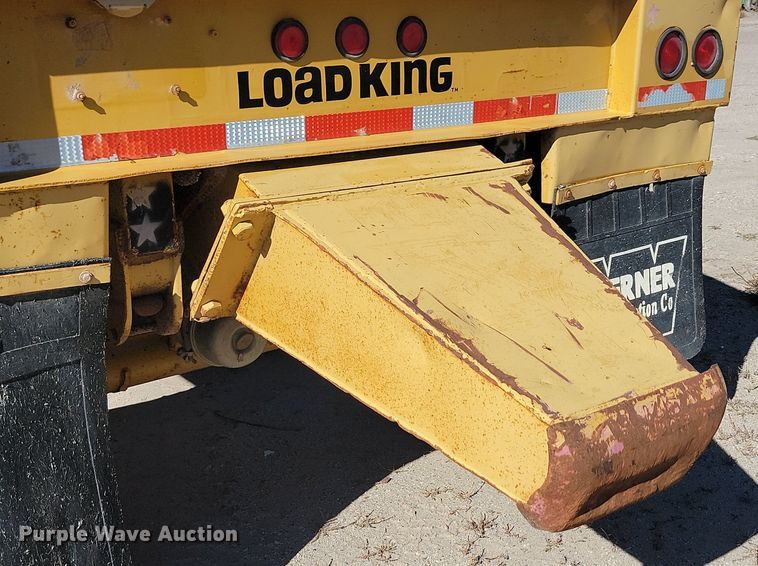 image for item JG9730 1985 Load King  bottom dump trailer