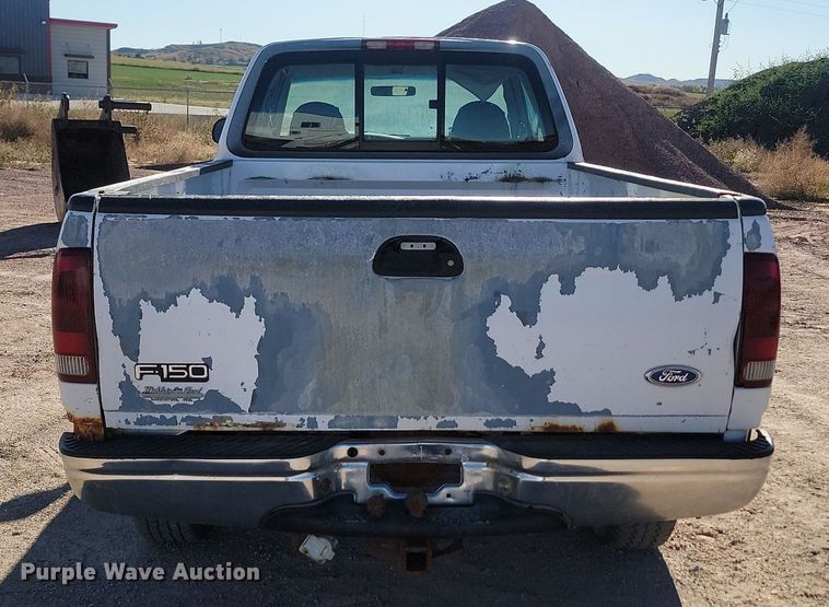 image for item JG9732 1997 Ford F150  SuperCab pickup truck