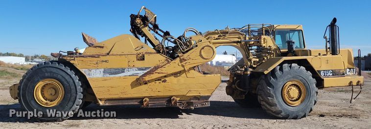 image for item JG9735 1999 Caterpillar 615C Series II  elevating scraper