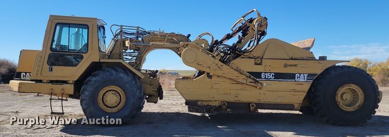 image for item JG9735 1999 Caterpillar 615C Series II  elevating scraper