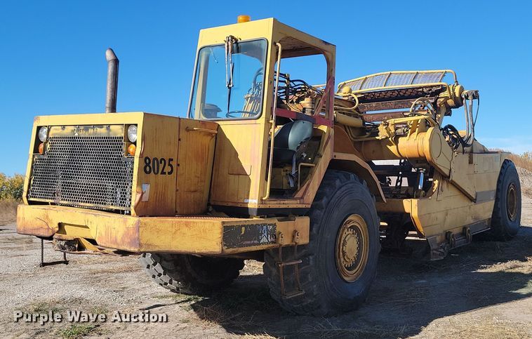 image for item JG9736 1989 Caterpillar 615C  elevating scraper