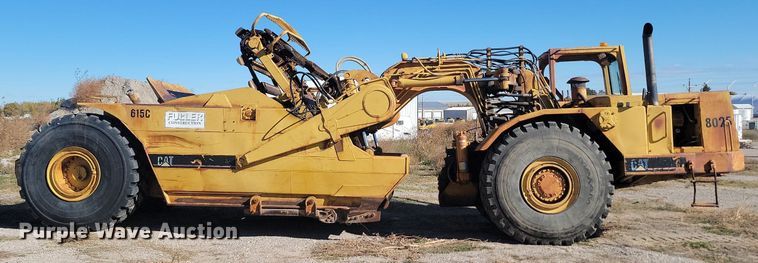 image for item JG9736 1989 Caterpillar 615C  elevating scraper