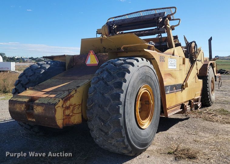 image for item JG9736 1989 Caterpillar 615C  elevating scraper