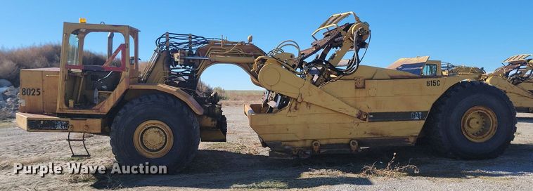 image for item JG9736 1989 Caterpillar 615C  elevating scraper