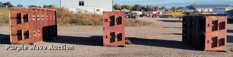 image for item JG9743 (3) Jersey Barrier concrete forms