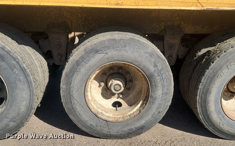 image for item JG9779 1996 Corn Belt Mfg.  bottom dump trailer