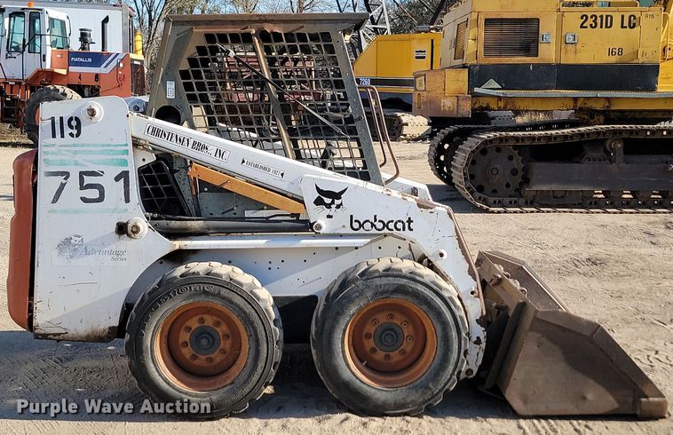 image for item JW9565 1999 Bobcat 751  skid steer loader