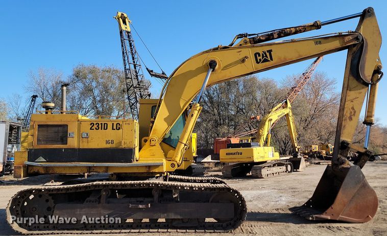 image for item JW9566 1991 Caterpillar 231D LC  excavator