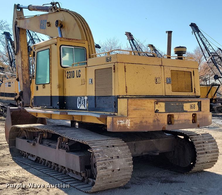 image for item JW9566 1991 Caterpillar 231D LC  excavator