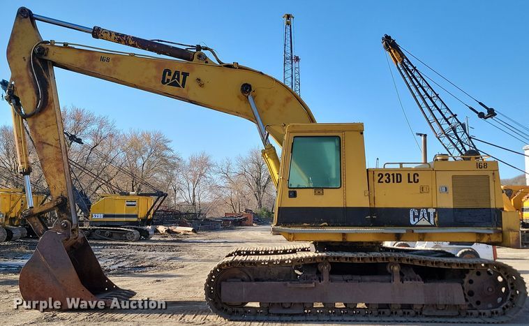 image for item JW9566 1991 Caterpillar 231D LC  excavator
