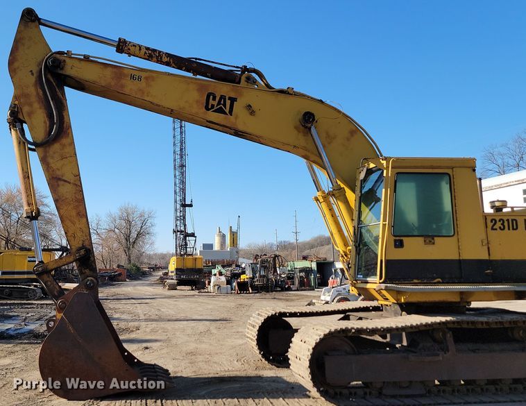 image for item JW9566 1991 Caterpillar 231D LC  excavator