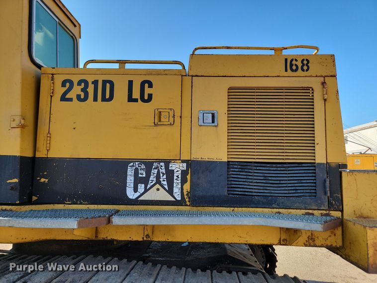 image for item JW9566 1991 Caterpillar 231D LC  excavator