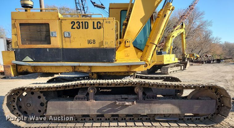 image for item JW9566 1991 Caterpillar 231D LC  excavator