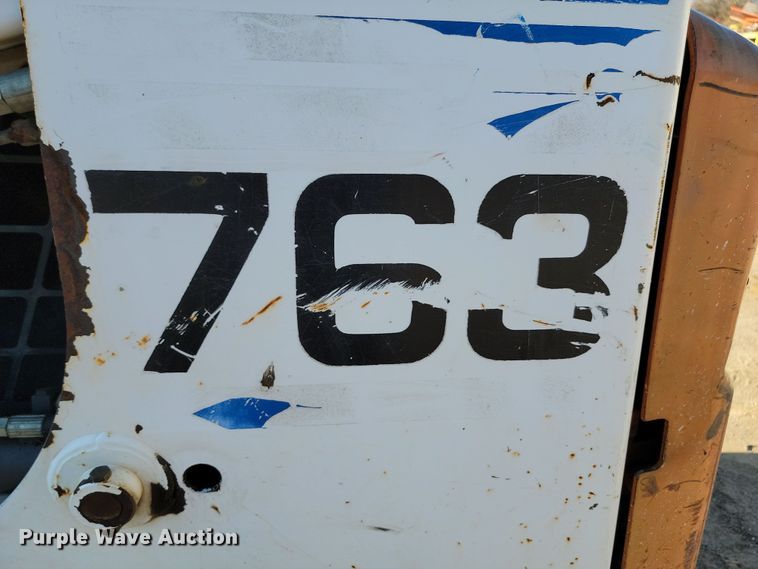 image for item JW9567 2002 Bobcat 763  skid steer loader