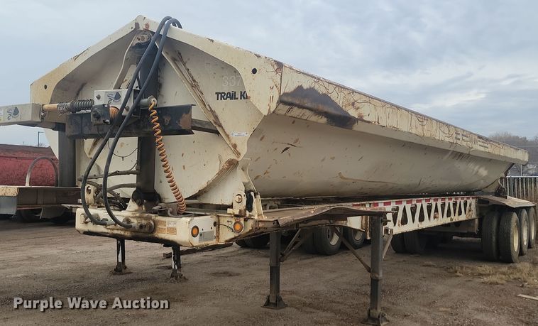 image for item JW9571 2011 Trail King TK60SSD-433  side dump trailer