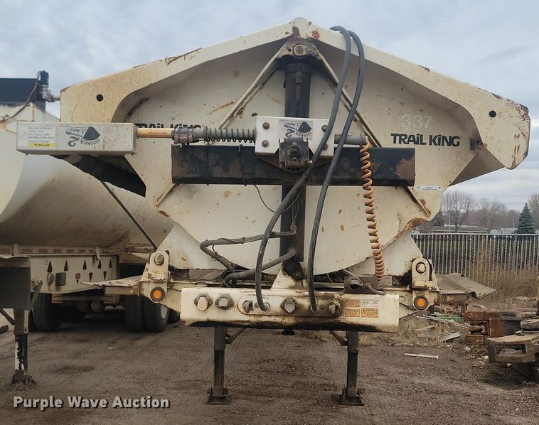 image for item JW9571 2011 Trail King TK60SSD-433  side dump trailer