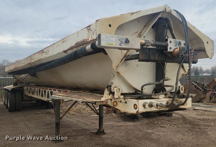 image for item JW9571 2011 Trail King TK60SSD-433  side dump trailer