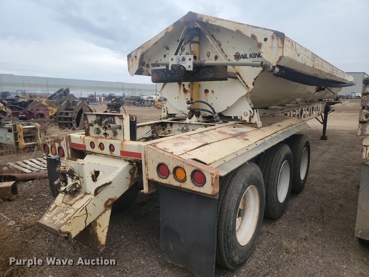 image for item JW9571 2011 Trail King TK60SSD-433  side dump trailer