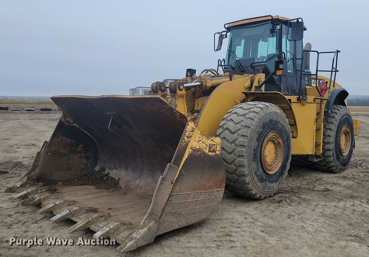 image for item JW9575 2010 Caterpillar 980H  wheel loader